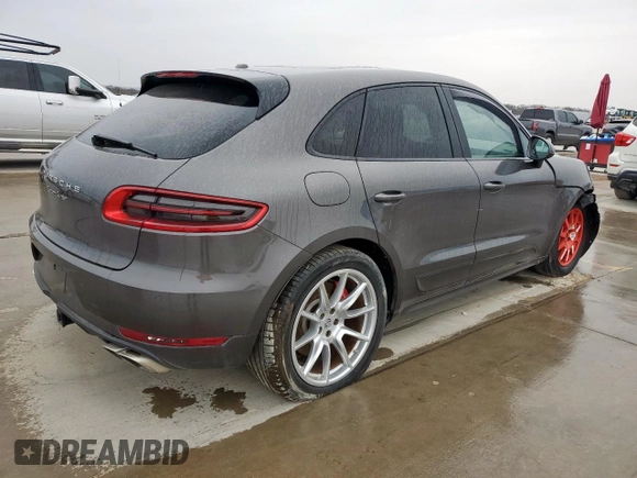 2018 Porsche Macan Turbo z VIN WP1AF2A51JLB71315, wystawiony jako Copart lot #45005505 z przebiegiem 44 447 mil mil oraz Szkoda całkowita • Salvage title. Historia ofert i sprzedaży dostępna na DreamBid. Obrazek 3.
