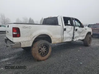 2007 Ford F-150 XLT with VIN 1FTPW14V47FA75509, listed as a Copart auction lot 88808605 with 200,068 mi miles and Salvage Title. Bid and sale history available at DreamBid. Image 3.