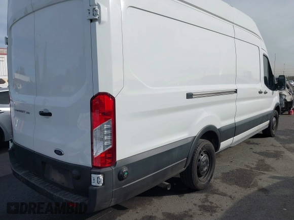 2021 Ford Transit Cargo with VIN 1FTBW3X82MKA19468, listed as a IAAI auction lot 41345565 with 67,485 mi miles. Bid and sale history available at carsss.com. Image 4.