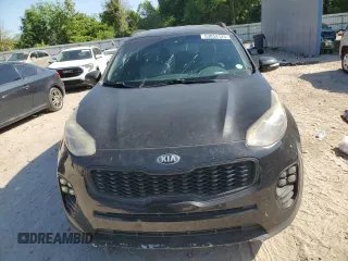 2018 Kia Sportage EX with VIN KNDPN3ACXJ7453142, listed as a Copart auction lot 53853125 with 128,344 mi miles and Clean Title. Bid and sale history available at DreamBid. Image 5.