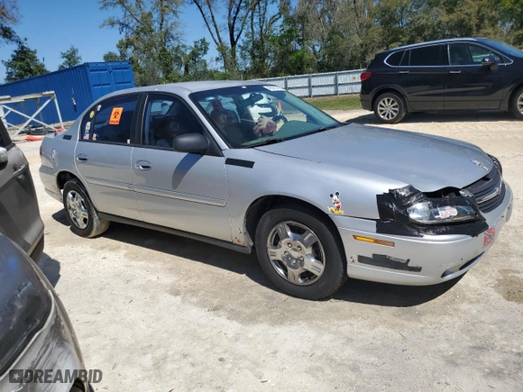 2003 Chevrolet Malibu with VIN 1G1ND52JX3M703625, listed as a Copart auction lot 48581405 with 131,880 mi miles and Salvage Title. Bid and sale history available at carsss.com. Image 4.
