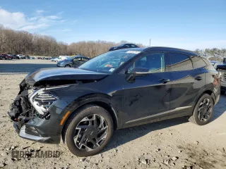 2024 Kia Sportage SX-Prestige with VIN 5XYK5CDF5RG208781, listed as a Copart auction lot 46263765 with 10,938 mi miles and Salvage Title. Bid and sale history available at carsss.com. Image 1.