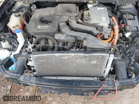 2019 Ford Fusion Hybrid Titanium with VIN 3FA6P0RU4KR144445, listed as a IAAI auction lot 42059840 with 90,617 mi miles. Bid and sale history available at carsss.com. Image 12.