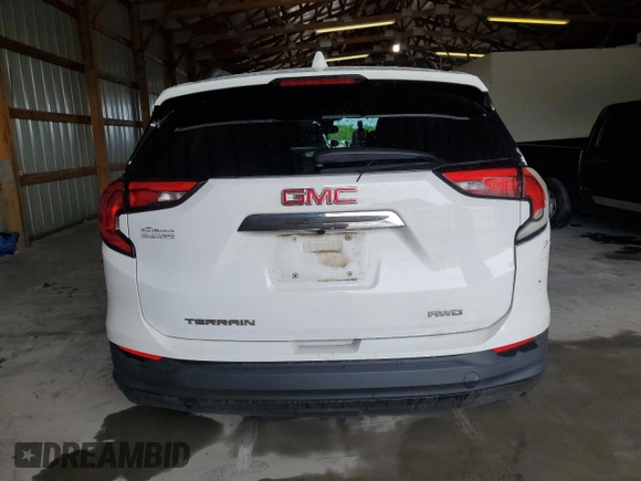 2021 GMC Terrain SLE с VIN 3GKALTEV9ML380941, выставлен на аукционе Copart как лот 57699295 с пробегом 103 273 миль миль и Списание • Salvage title. История ставок и продаж доступна на DreamBid. Изображение 6.