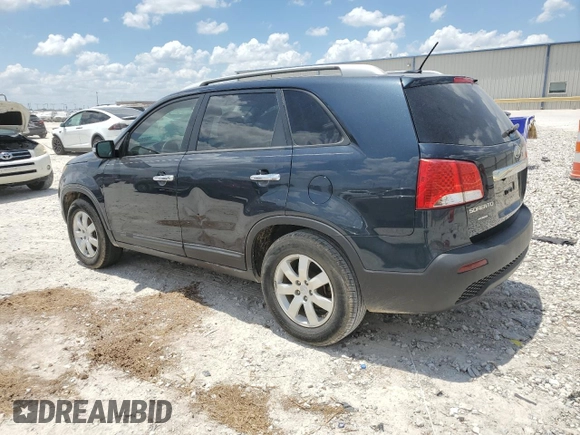 2012 Kia Sorento LX with VIN 5XYKT3A60CG254522, listed as a Copart auction lot 60502934 with 132,669 mi miles and Clean Title. Bid and sale history available at carsss.com. Image 2.
