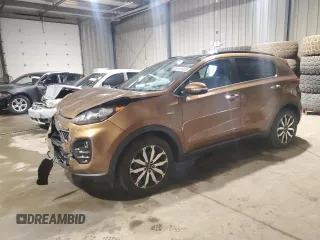 2018 Kia Sportage EX with VIN KNDPNCAC6J7431834, listed as a Copart auction lot 50149415 with 72,147 mi miles and Salvage Title. Bid and sale history available at carsss.com. Image 1.