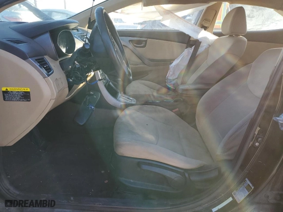 2011 Hyundai Elantra Ltd with VIN KMHDH4AE8BU170626, listed as a Copart auction lot 45958765 with 173,423 mi miles and Salvage Title. Bid and sale history available at carsss.com. Image 7.