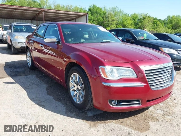 2014 Chrysler 300 with VIN 2C3CCAEG5EH372859, listed as a IAAI auction lot 42004993 with 204,587 mi miles. Bid and sale history available at carsss.com. Image 1.