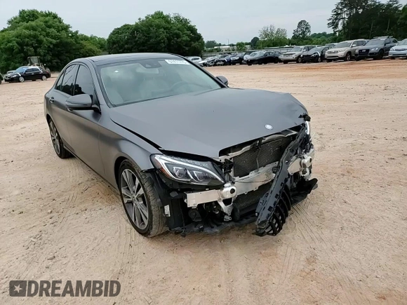 2016 Mercedes-Benz C 300 with VIN WDDWF4JB1GR166264, listed as a Copart auction lot 57411775 with 72,401 mi miles and Salvage title. Bid and sale history available at DreamBid. Image 14.