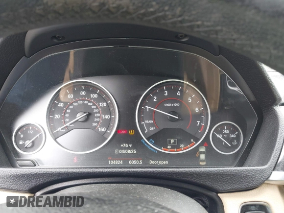 2016 BMW 3 Series 328i with VIN WBA8E9C53GK648802, listed as a IAAI auction lot 41991374 with 104,824 mi miles and . Bid and sale history available at DreamBid. Image 7.