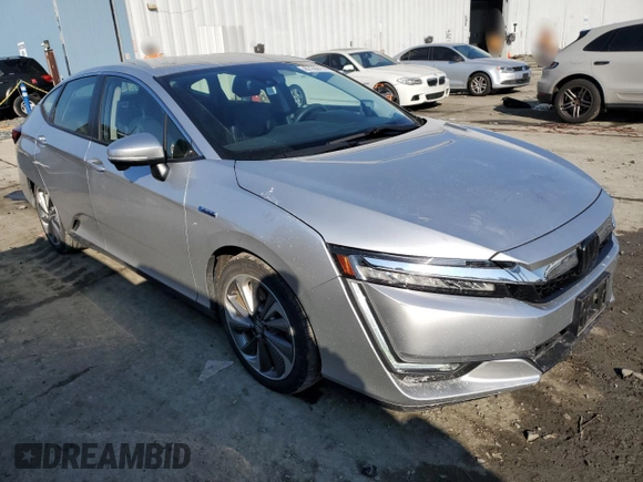 2021 Honda Clarity with VIN JHMZC5F11MC000751, listed as a Copart auction lot 87295114 with 27,792 mi miles and Salvage Title. Bid and sale history available at DreamBid. Image 4.