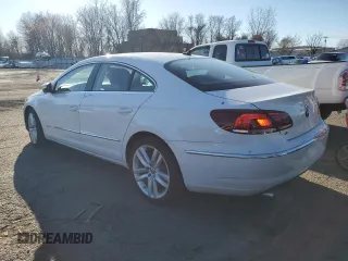 2014 Volkswagen CC Lux with VIN WVWRP7AN6EE528612, listed as a Copart auction lot 84805884 with 92,024 mi miles and Salvage Title. Bid and sale history available at carsss.com. Image 2.