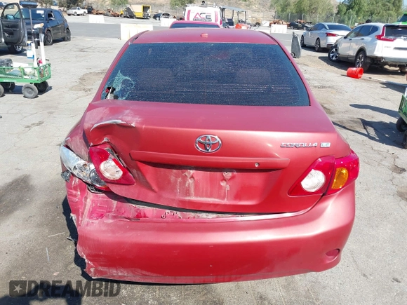 2009 Toyota Corolla with VIN 1NXBU40E79Z073304, listed as a IAAI auction lot 42227884 with Not provided miles and . Bid and sale history available at DreamBid. Image 16.