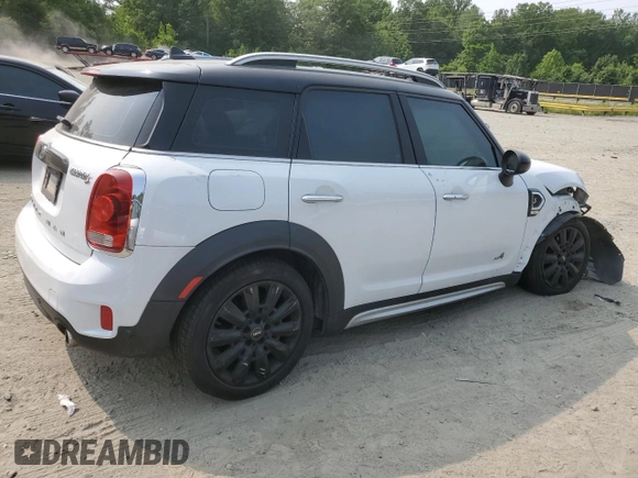 2019 MINI Countryman Cooper S with VIN WMZYT5C51K3G93681, listed as a Copart auction lot 59422445 with 87,279 mi miles and Salvage title. Bid and sale history available at DreamBid. Image 3.