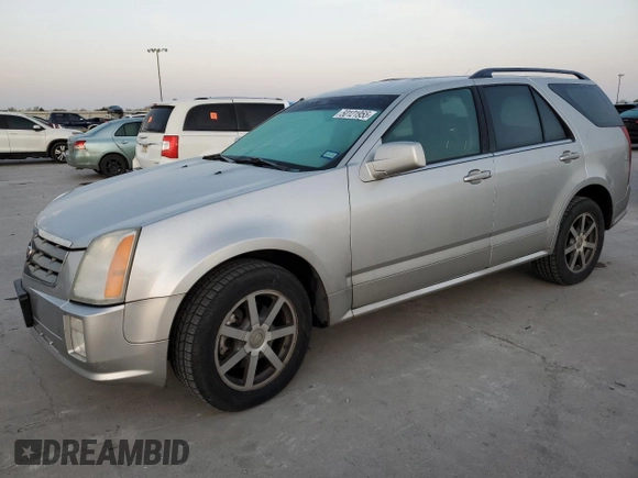 2004 Cadillac SRX with VIN 1GYDE63A640115583, listed as a Copart auction lot 50121955 with 121,243 mi miles and Clean Title. Bid and sale history available at carsss.com. Image 1.