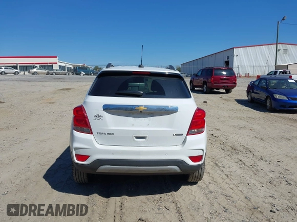 2017 Chevrolet Trax LT with VIN KL7CJRSB9HB084197, listed as a IAAI auction lot 41707414 with 91,666 mi miles and . Bid and sale history available at carsss.com. Image 17.