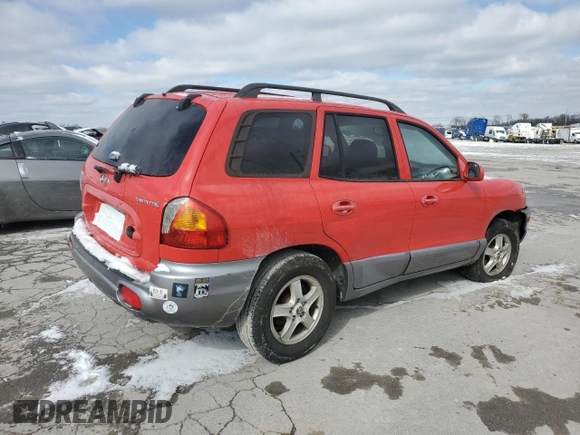2003 Hyundai Santa Fe with VIN KM8SB12B83U521452, listed as a Copart auction lot 46037565 with 344,589 mi miles and Clean Title. Bid and sale history available at carsss.com. Image 3.