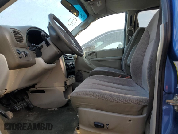 2007 Chrysler Town & Country LWB Touring with VIN 2A4GP54L57R125033, listed as a Copart auction lot 74336714 with 201,984 mi miles and Salvage Title. Bid and sale history available at carsss.com. Image 7.