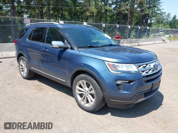 2019 Ford Explorer XLT z VIN 1FM5K8D88KGB25185, wystawiony jako IAAI lot #42359309 z przebiegiem 116 882 mil mil oraz . Historia ofert i sprzedaży dostępna na DreamBid. Obrazek 1.