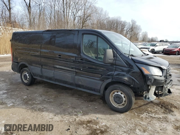 2019 Ford Transit with VIN 1FTBW2ZM3KKA35440, listed as a Copart auction lot 43645345 with 549,581 mi miles and Clean Title. Bid and sale history available at DreamBid. Image 4.