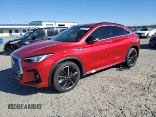 2022 Infiniti QX55 Essential with VIN 3PCAJ5K30NF107080, listed as a Copart auction lot 87387294 with 12,264 mi miles and Non Repairable. Bid and sale history available at DreamBid. Image 1.