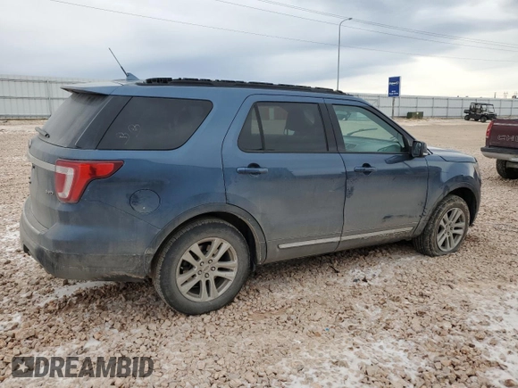 2018 Ford Explorer XLT with VIN 1FM5K8D81JGC06950, listed as a Copart auction lot 41801715 with 148,400 mi miles and Salvage Title. Bid and sale history available at DreamBid. Image 3.