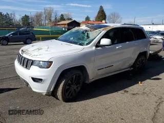 2018 Jeep Grand Cherokee Altitude with VIN 1C4RJFAG7JC257112, listed as a Copart auction lot 53370415 with 124,154 mi miles and Salvage title. Bid and sale history available at DreamBid. Image 1.