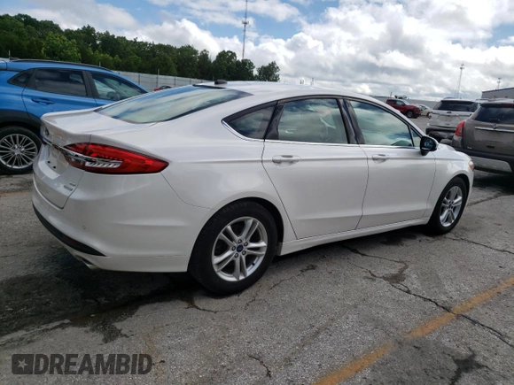 2018 Ford Fusion SE z VIN 3FA6P0HD9JR183760, wystawiony jako Copart lot #59983025 z przebiegiem 95 206 mil mil oraz Szkoda całkowita • Salvage title. Historia ofert i sprzedaży dostępna na DreamBid. Obrazek 3.