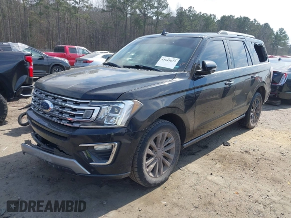 2019 Ford Expedition Limited with VIN 1FMJU1KT5KEA42669, listed as a IAAI auction lot 41649675 with 1 mi miles. Bid and sale history available at carsss.com. Image 17.