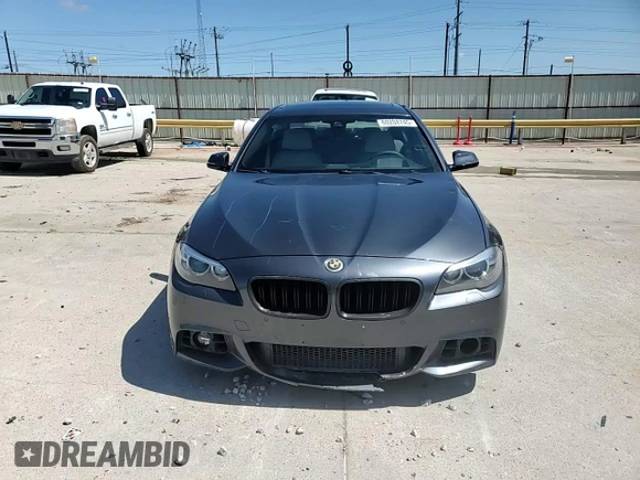 2015 BMW 5 Series 550i with VIN WBAKN9C59FD961491, listed as a Copart auction lot 60208745 with 70,241 mi miles and Salvage title. Bid and sale history available at DreamBid. Image 13.