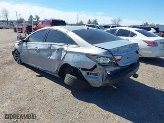 2013 Hyundai Sonata Limited with VIN 5NPEC4ACXDH736188, listed as a IAAI auction lot 41652783 with 1 mi miles. Bid and sale history available at carsss.com. Image 3.