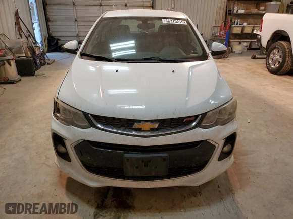 2017 Chevrolet Sonic LT with VIN 1G1JD6SH5H4101451, listed as a Copart auction lot 46279215 with 136,172 mi miles and Clean Title. Bid and sale history available at carsss.com. Image 5.