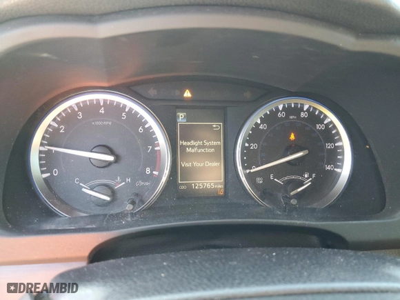 2017 Toyota Highlander XLE with VIN 5TDJZRFH7HS467145, listed as a Copart auction lot 44427555 with 125,765 mi miles and Salvage Title. Bid and sale history available at carsss.com. Image 9.