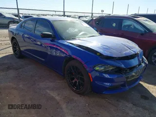 2019 Dodge Charger SXT with VIN 2C3CDXBG3KH506347, listed as a IAAI auction lot 41585789 with 111,290 mi miles. Bid and sale history available at carsss.com. Image 1.