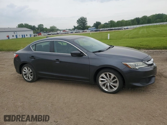 2016 Acura ILX Premium with VIN 19UDE2F76GA009861, listed as a Copart auction lot 59562115 with 167,342 mi miles and Salvage title. Bid and sale history available at DreamBid. Image 4.