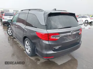 2019 Honda Odyssey EX-L with VIN 5FNRL6H78KB134200, listed as a IAAI auction lot 41932604 with 37,723 mi miles and . Bid and sale history available at DreamBid. Image 3.