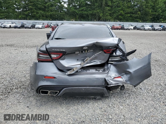 2021 Nissan Maxima SV with VIN 1N4AA6CV0MC504375, listed as a Copart auction lot 59573315 with 103,451 mi miles and Salvage title. Bid and sale history available at DreamBid. Image 6.