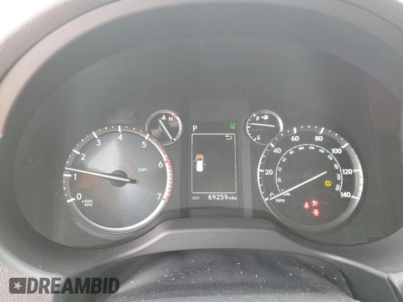 2021 Lexus GX with VIN JTJBM7BX3M5278378, listed as a Copart auction lot 47938375 with 69,259 mi miles and Salvage Title. Bid and sale history available at carsss.com. Image 9.