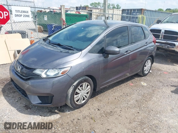 2015 Honda Fit LX with VIN 3HGGK5H5XFM744332, listed as a IAAI auction lot 42149999 with 91,101 mi miles. Bid and sale history available at carsss.com. Image 2.