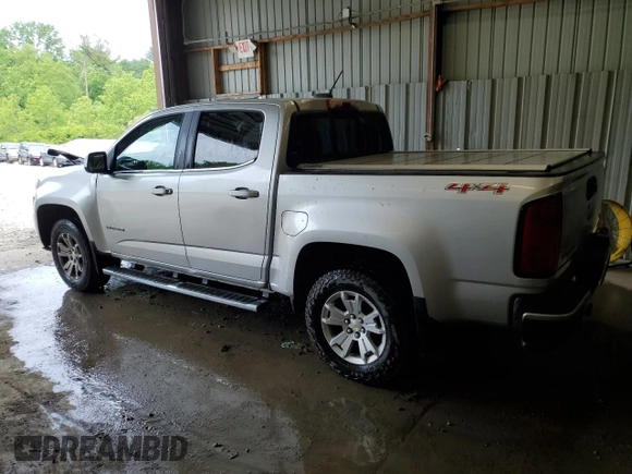2016 Chevrolet Colorado 4WD LT with VIN 1GCGTCE38G1154969, listed as a Copart auction lot 59888765 with 55,023 mi miles and Salvage title. Bid and sale history available at DreamBid. Image 2.