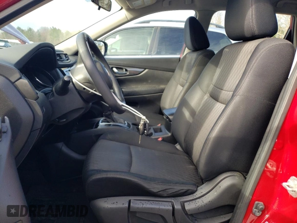2017 Nissan Rogue S with VIN JN8AT2MV5HW275566, listed as a Copart auction lot 51106535 with 96,478 mi miles and Salvage Title. Bid and sale history available at carsss.com. Image 7.