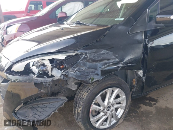 2015 Mazda 5 Sport with VIN JM1CW2BL2F0184901, listed as a IAAI auction lot 42116351 with 260,931 mi miles. Bid and sale history available at carsss.com. Image 6.