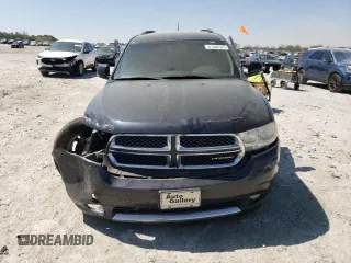 2013 Dodge Durango Crew with VIN 1C4RDHDG4DC698800, listed as a Copart auction lot 51002525 with 156,774 mi miles and Salvage Title. Bid and sale history available at carsss.com. Image 5.