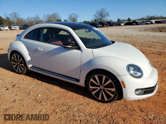 2012 Volkswagen Beetle 2.0T Turbo w/Sun/Snd/Nav PZEV with VIN 3VWVA7AT9CM656846, listed as a Copart auction lot 49466825 with 76,362 mi miles and Salvage Title. Bid and sale history available at carsss.com. Image 4.
