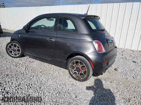 2014 FIAT 500 Sport with VIN 3C3CFFBR4ET291806, listed as a Copart auction lot 78082804 with 99,389 mi miles and Salvage Title. Bid and sale history available at carsss.com. Image 2.