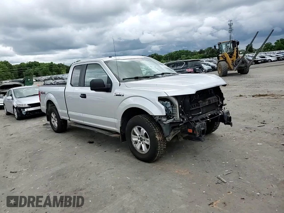 2018 Ford F-150 XL with VIN 1FTEX1EB4JKD24981, listed as a Copart auction lot 56063335 with 190,135 mi miles and Salvage title. Bid and sale history available at DreamBid. Image 13.