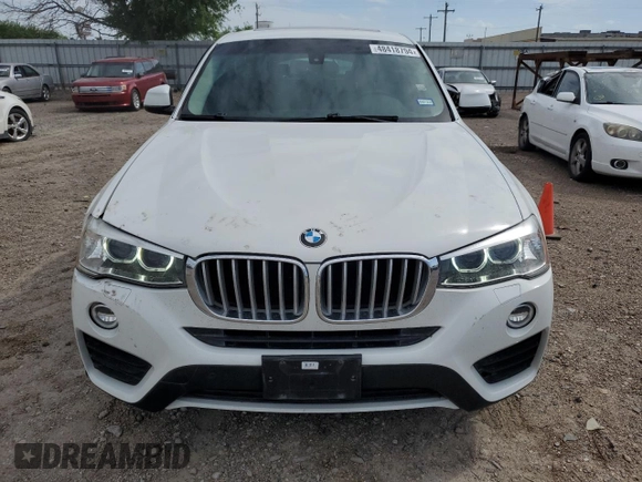 2017 BMW X4 xDrive28i with VIN 5UXXW3C35H0T79141, listed as a Copart auction lot 48418794 with 119,257 mi miles. Bid and sale history available at carsss.com. Image 5.