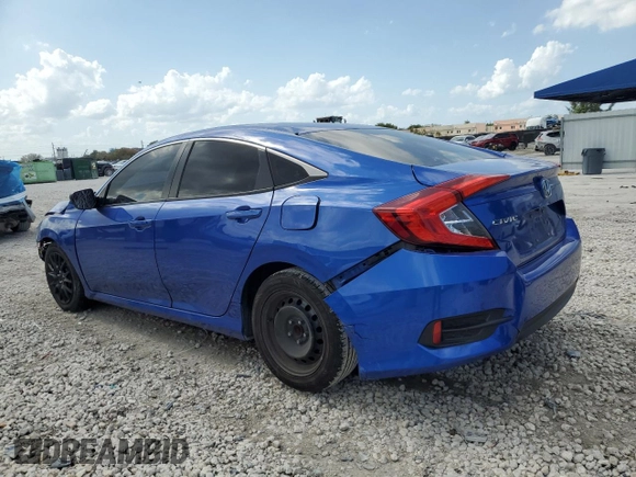2018 Honda Civic Sedan LX with VIN 19XFC2F50JE020533, listed as a Copart auction lot 52881175 with 112,549 mi miles and Salvage Title. Bid and sale history available at carsss.com. Image 2.