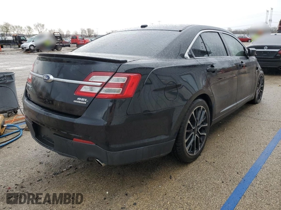 2017 Ford Taurus SEL with VIN 1FAHP2E81HG112436, listed as a Copart auction lot 51445365 with 125,993 mi miles and Salvage Title. Bid and sale history available at DreamBid. Image 3.