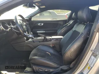 2021 Ford Mustang EcoBoost with VIN 1FA6P8TH9M5107634, listed as a Copart auction lot 57331415 with 79,159 mi miles and Salvage title. Bid and sale history available at DreamBid. Image 7.